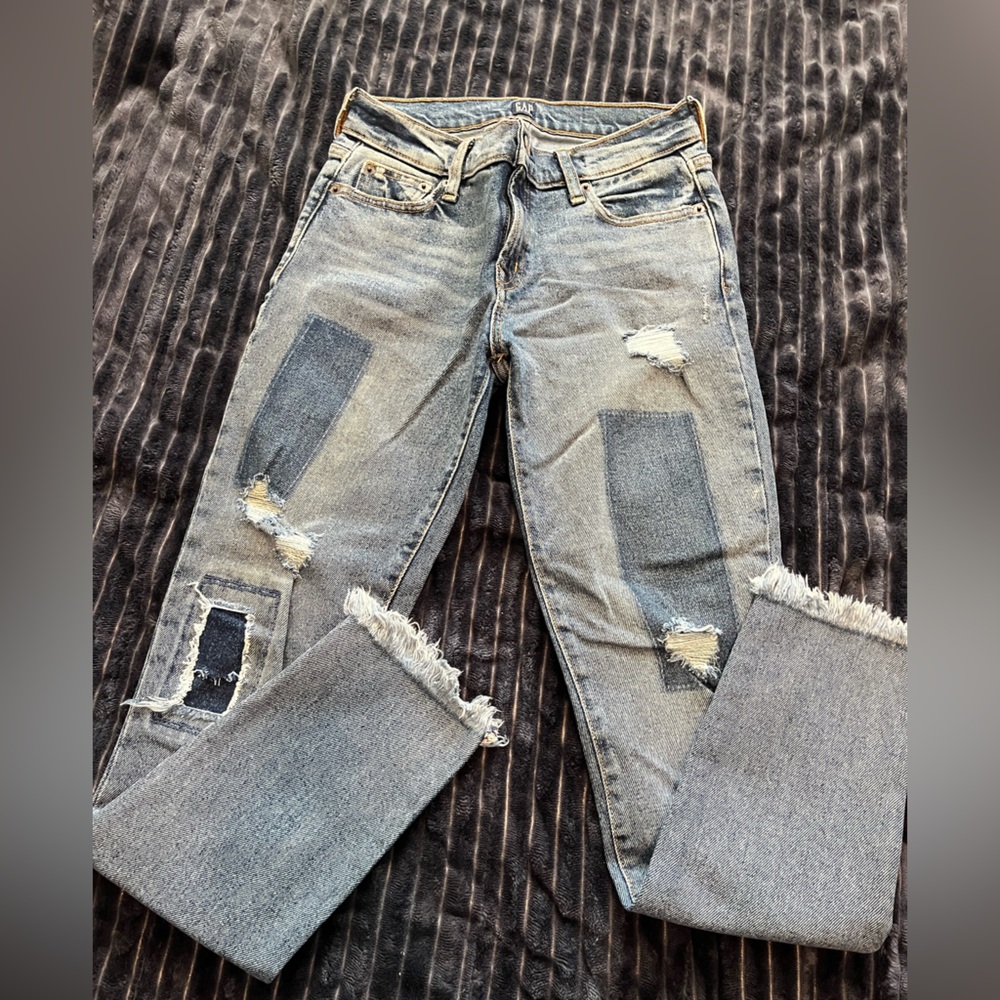 Gap Jeans with patchwork